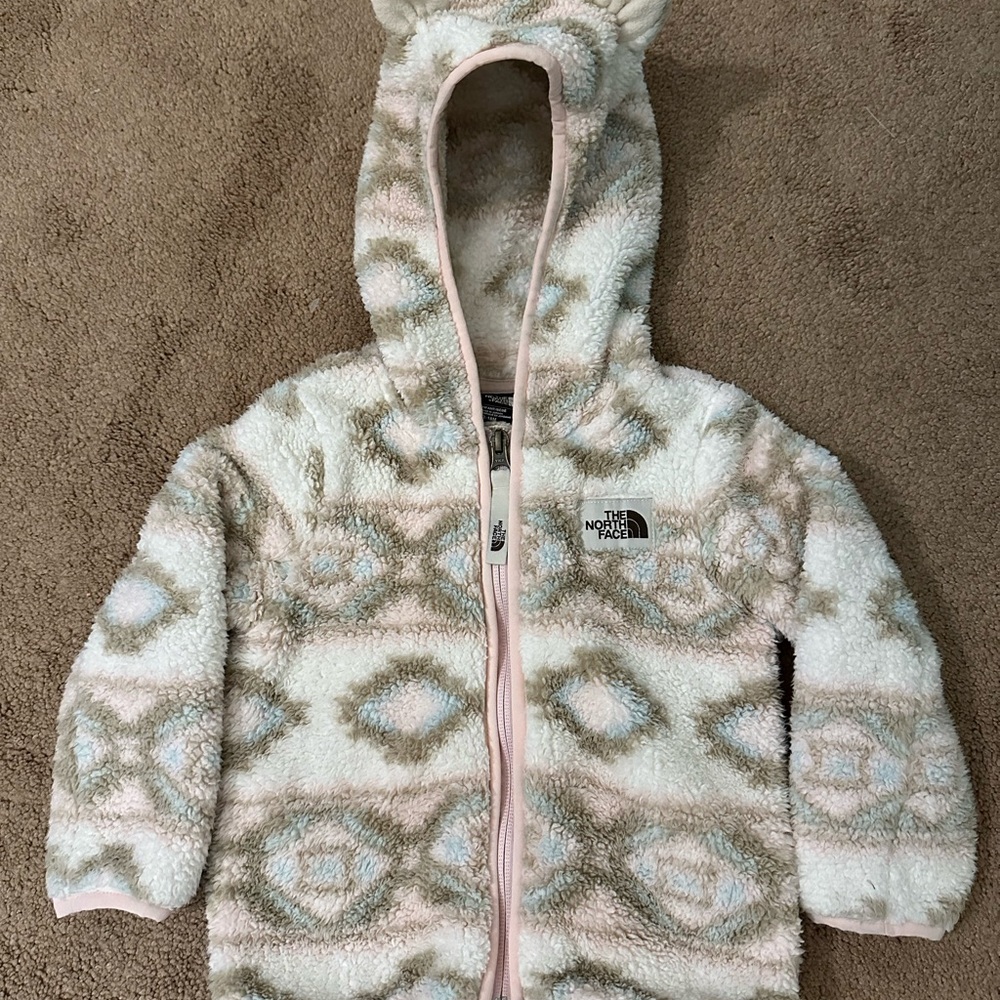 The North Face Patterned Fleece Hoodie